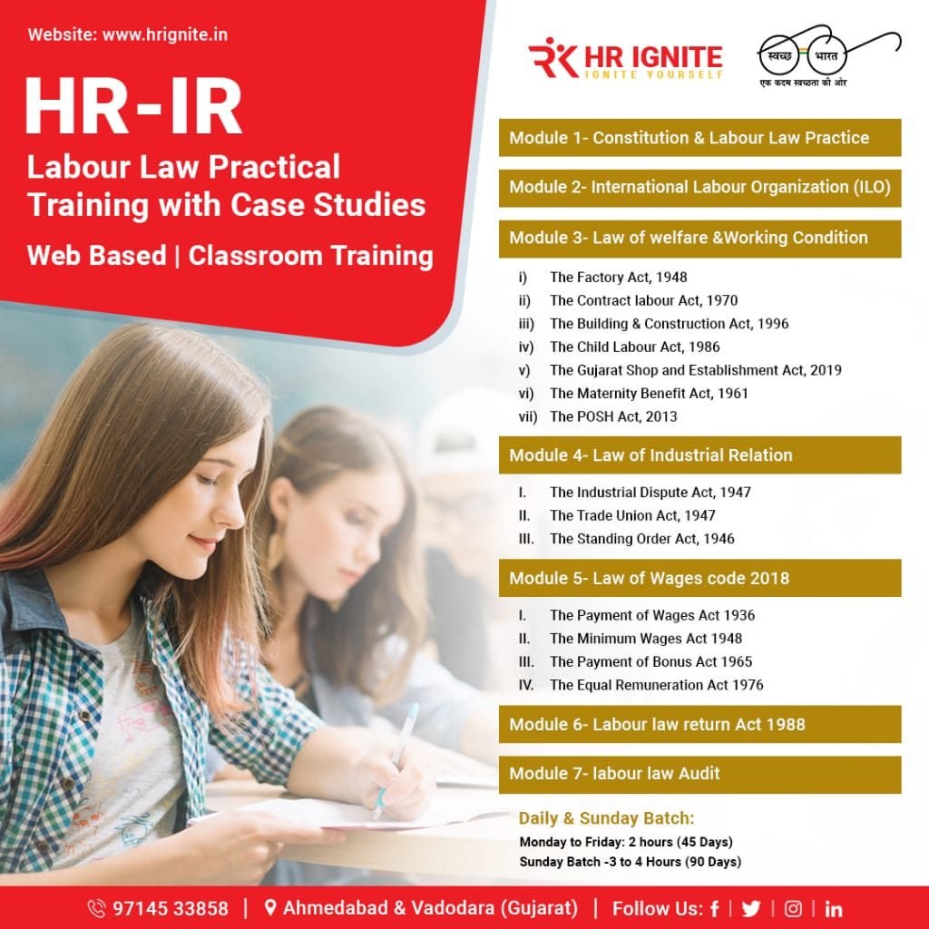 HR-IR Labour Law Training